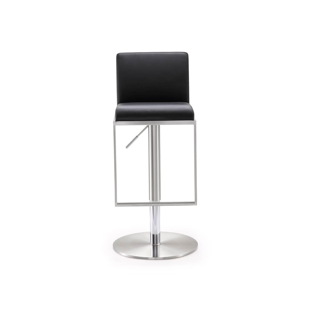 Front view of Karly Gas Lift Swivel Bar Stool