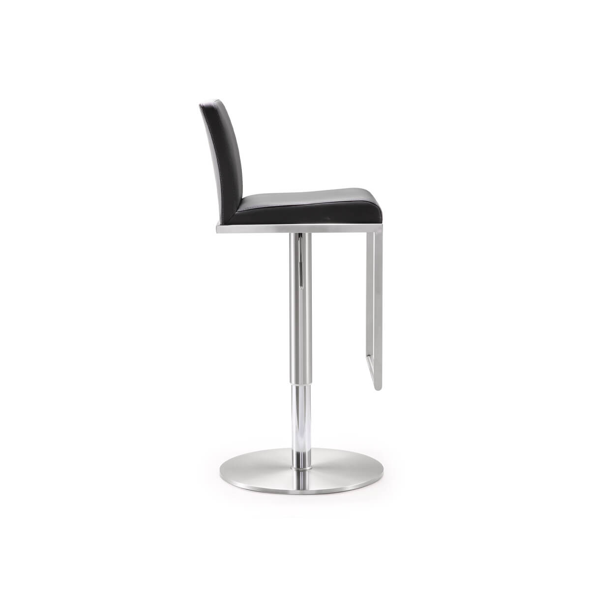 Side view of Karly Gas Lift Swivel Bar Stool
