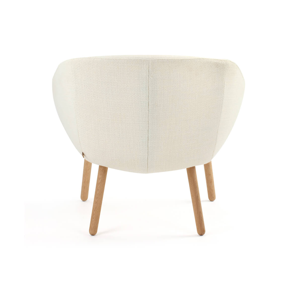 KEBE Link Wood armchair rear view
