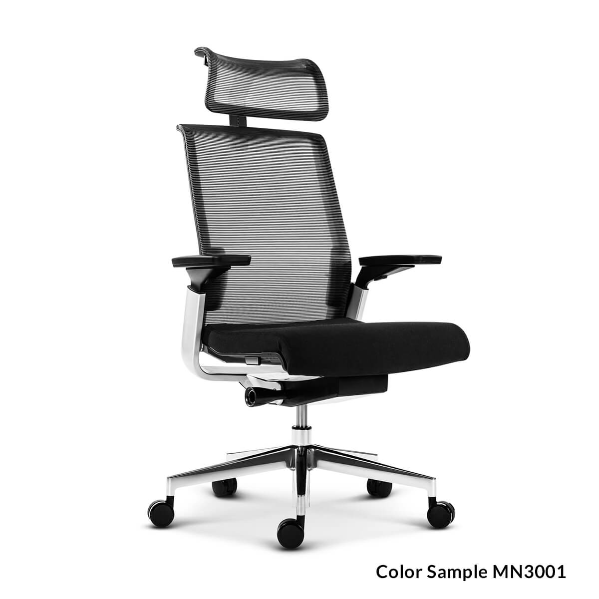 Match high back mesh office chair in grey and black