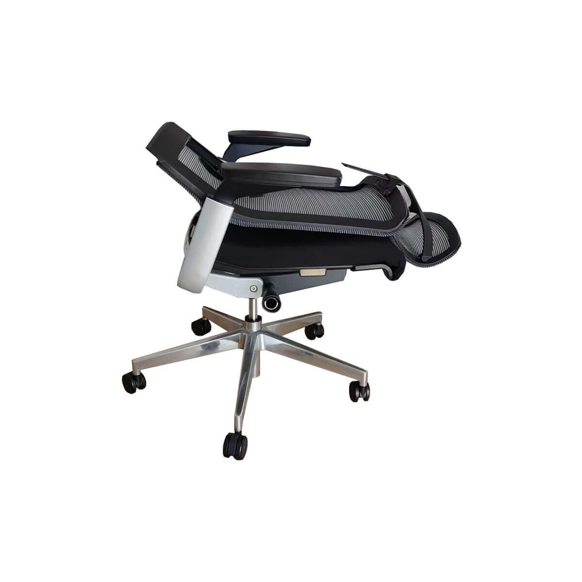 Match high back office chair with foldable backrest