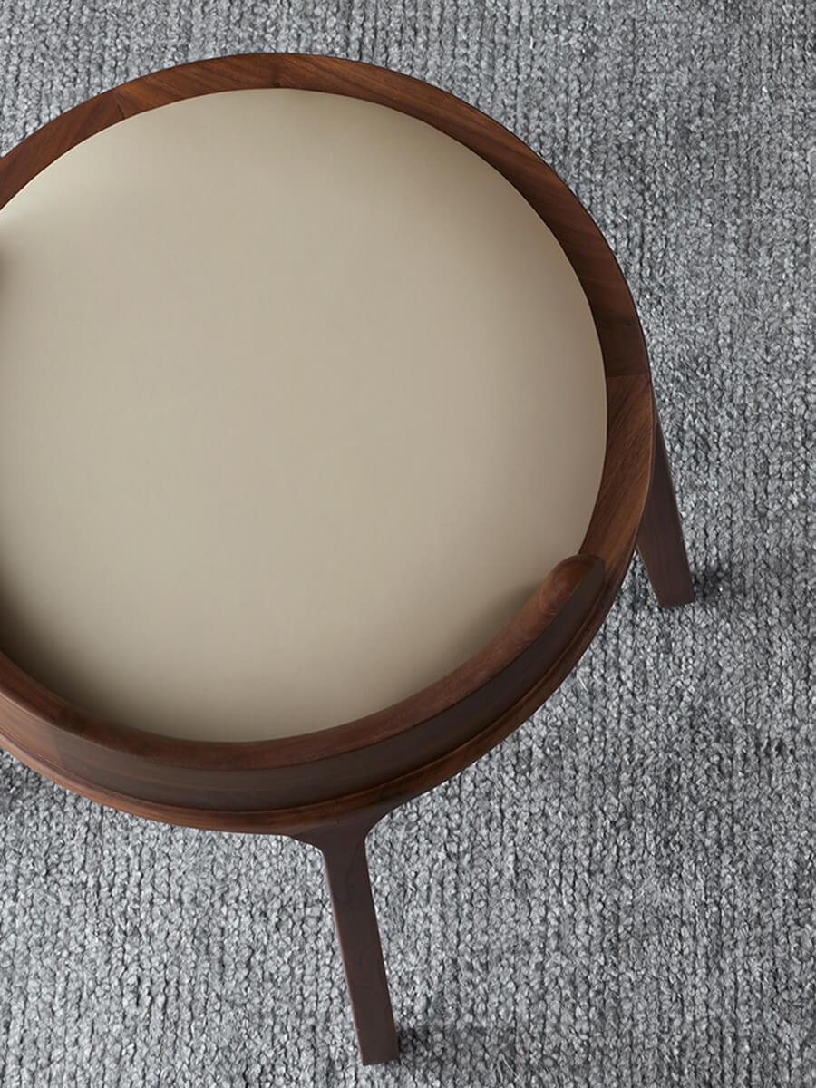 Nora Walnut Stool
