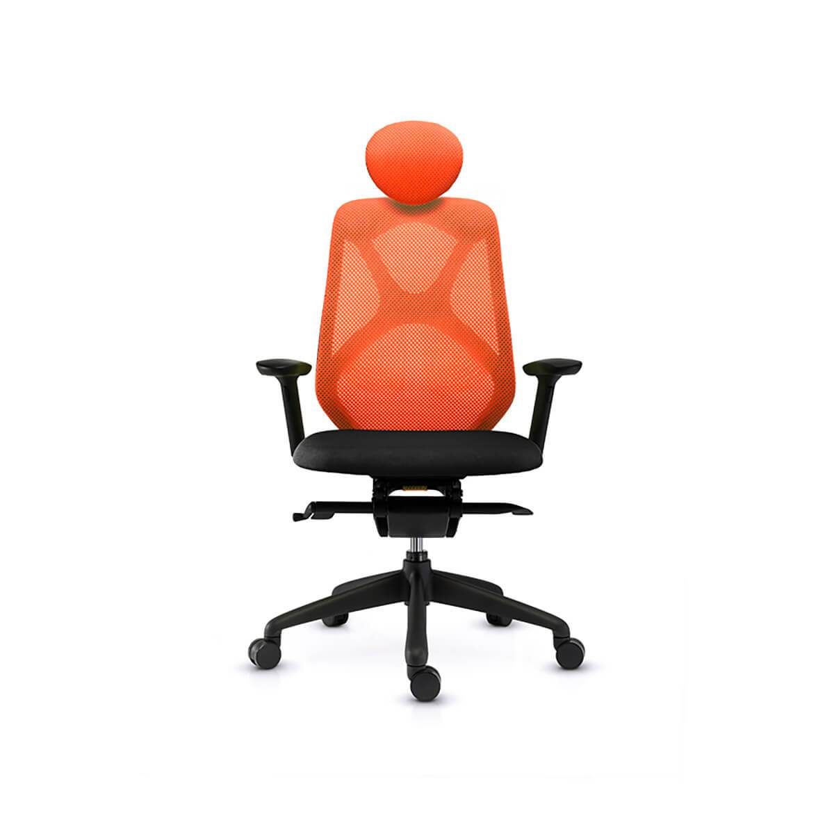SUIT high back office chair in orange