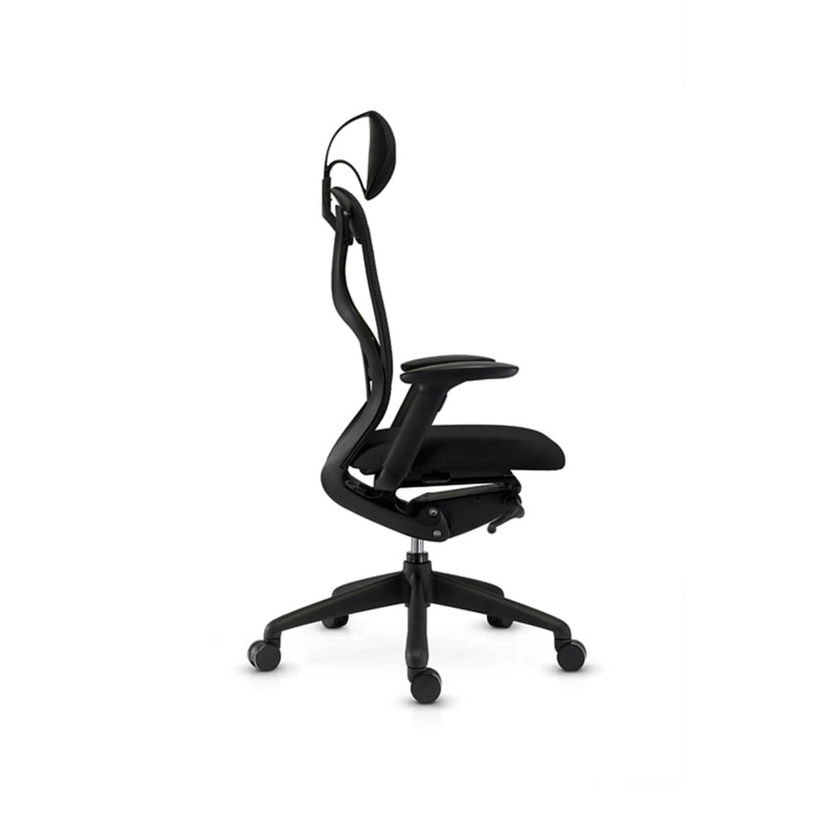 Side view of SUIT high back ergonomic office chair