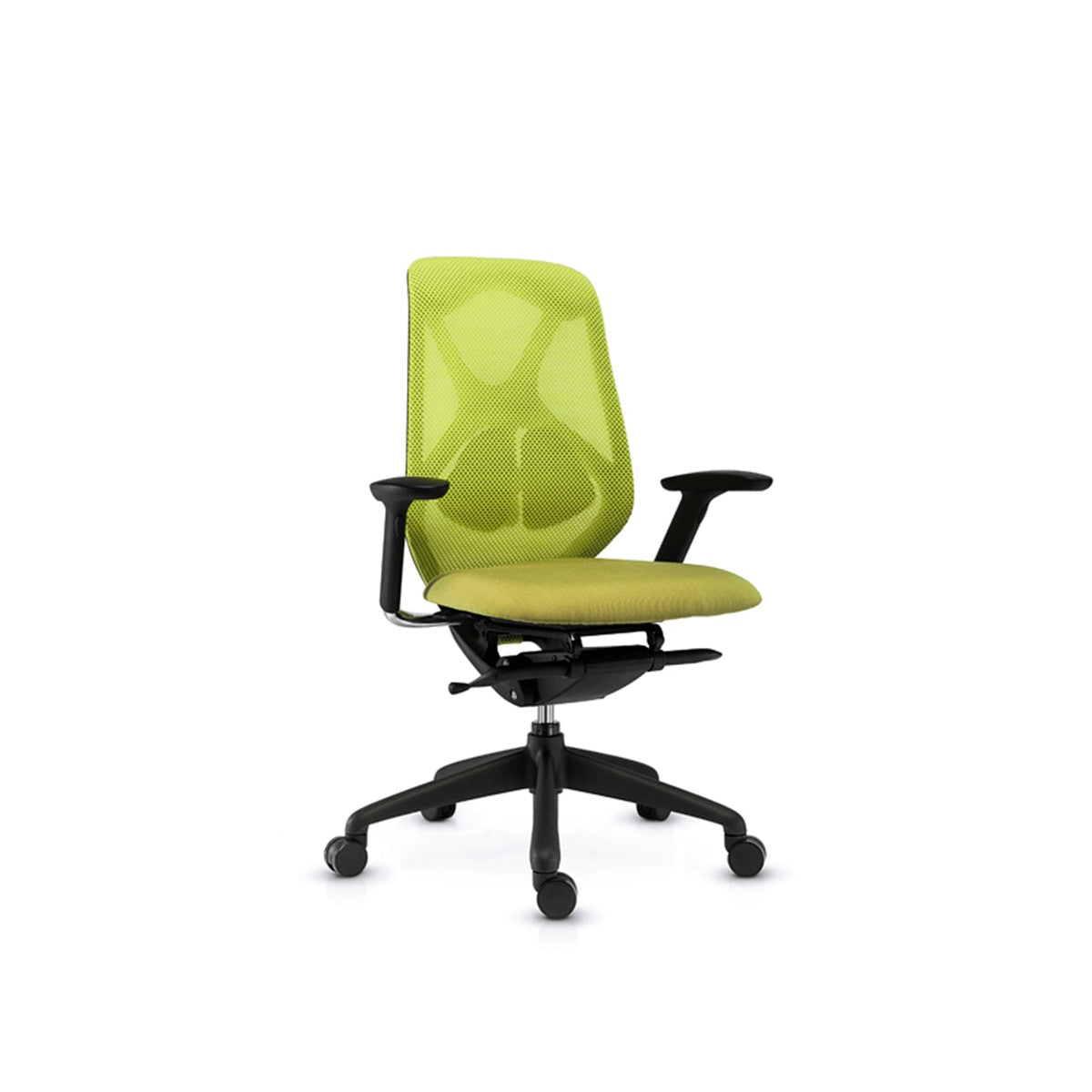SUIT mid back ergonomic office chair in green