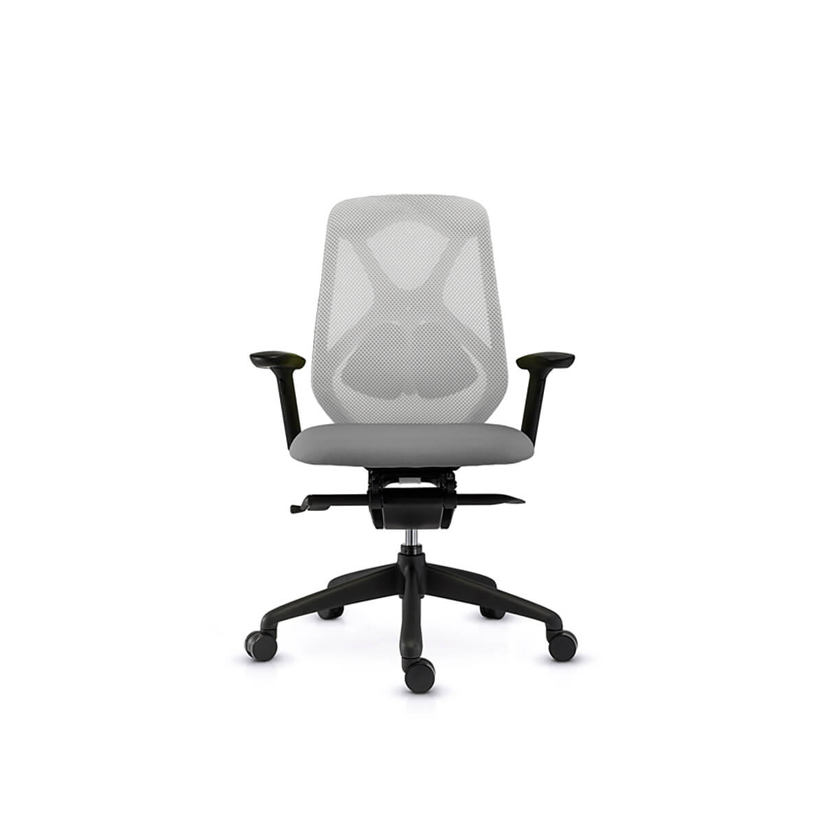 SUIT mid back office chair in grey