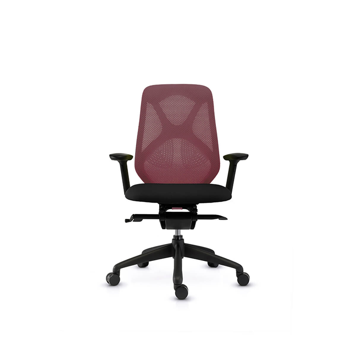 SUIT mid back office chair in red